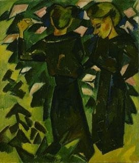 Two Girls in a Garden — Karl Schmidt-Rottluff