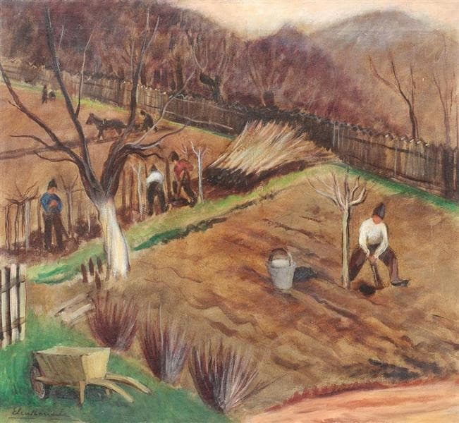 Prahova Valley Landscape — Micaela Eleutheriade