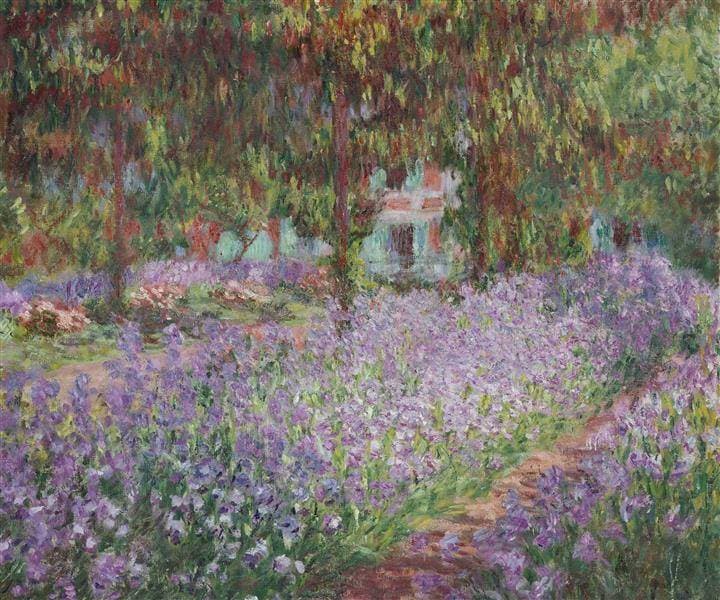 Irises in Monet's Garden — Claude Monet