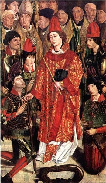 Panel of the Bishop — Nuno Gonçalves