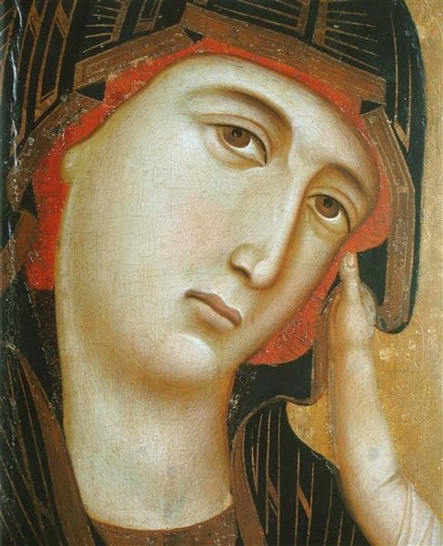 Crevole Madonna — Duccio
