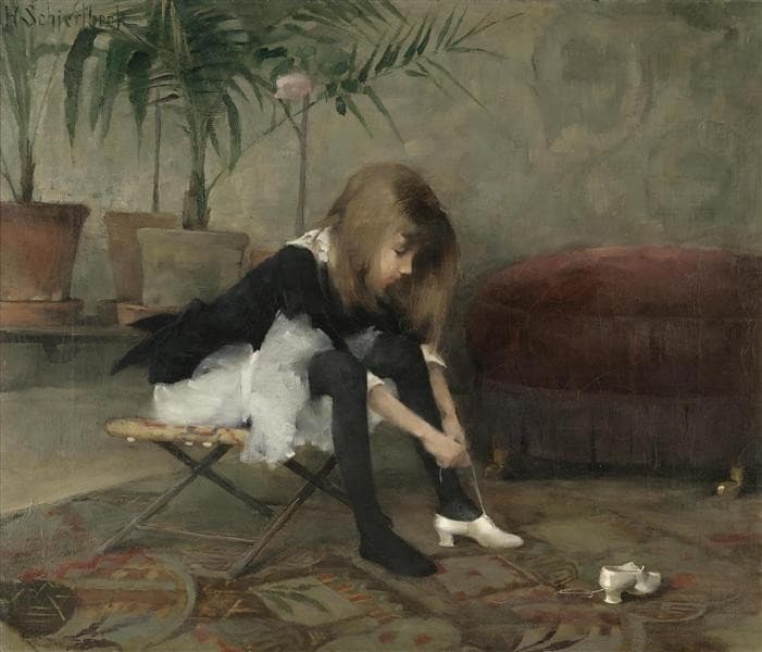 Dancing Shoes — Helene Schjerfbeck