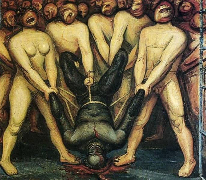 Cain in the United States — David Alfaro Siqueiros