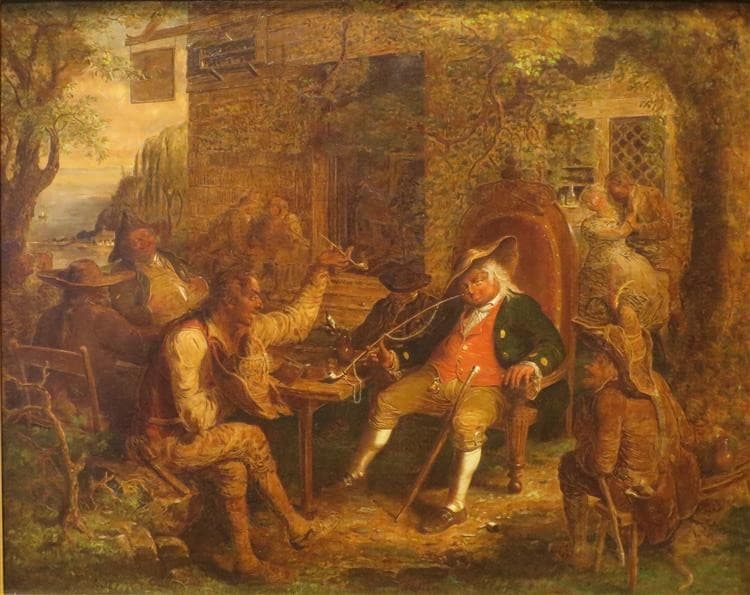 Wolfert Webber at the Inn (wolfert Webber's Golden Dream) — John Quidor