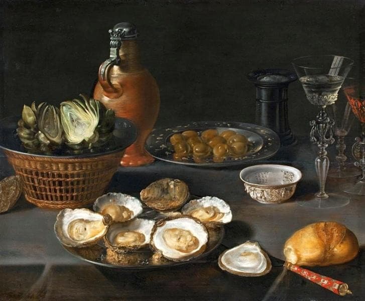 Still Life with Artichokes — Beert Osias