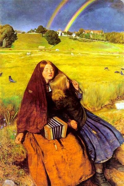 The Blind Girl — John Everett Millais