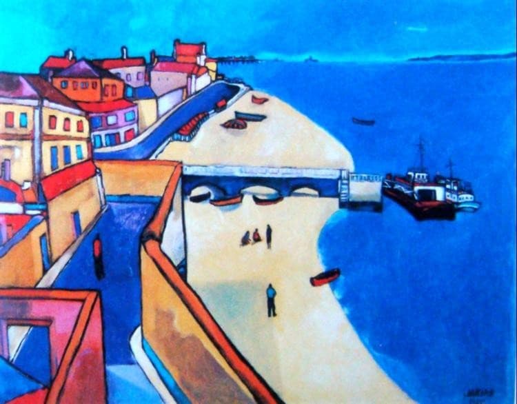 Paisagem da Trafaria — Nikias Skapinakis