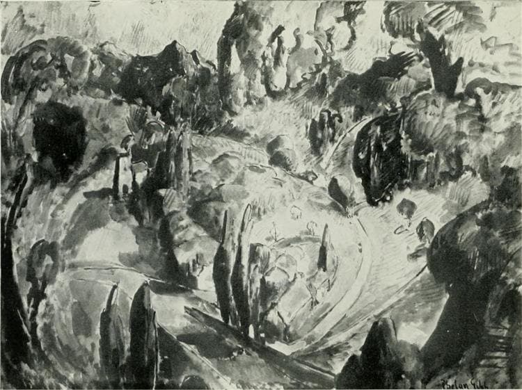 A Landscape Study — Harry Phelan Gibb