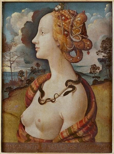 Portrait of a Woman, said to be of Simonetta Vespucci — Piero di Cosimo