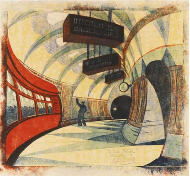 The Tube Station — Cyril Power