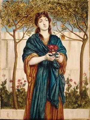 Priestess Offering Poppies — Simeon Solomon