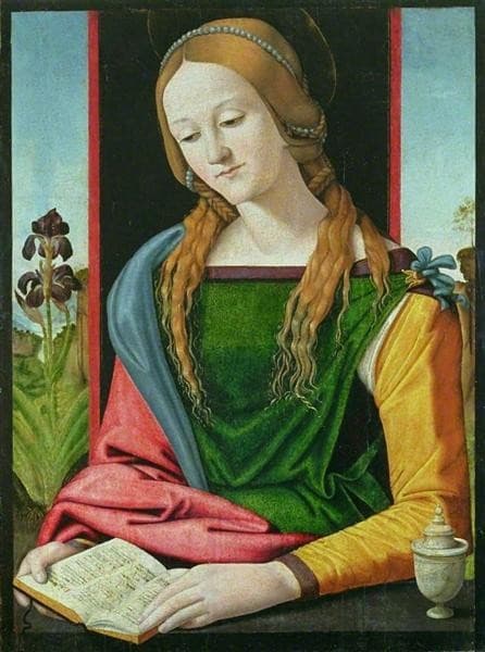 Magdalena Reading — Piero di Cosimo