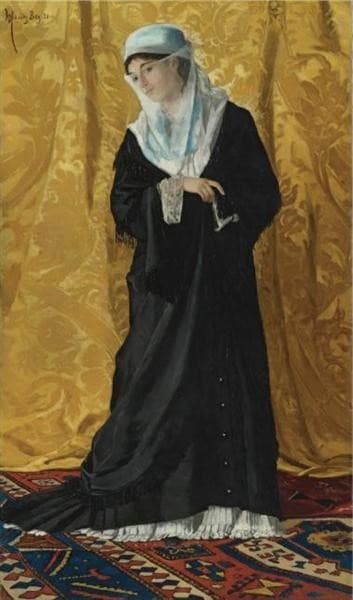 A Lady of Constantinople — Osman Hamdi Bey