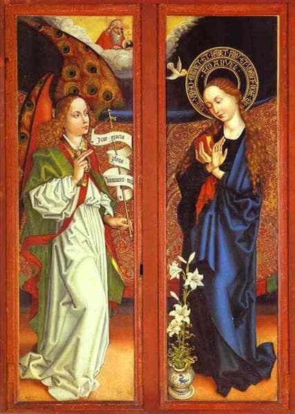 Annunciation — Martin Schongauer