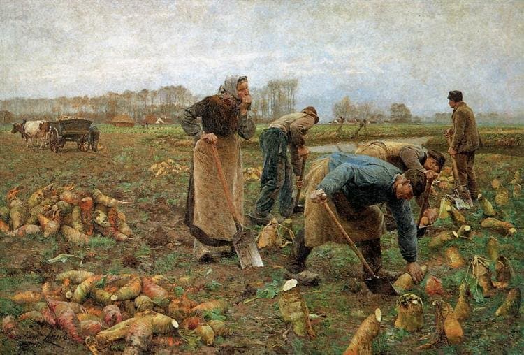 The Beet Harvest — Emile Claus