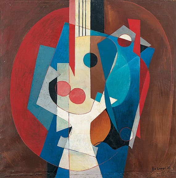 Composition with Guitar — Leo Leuppi