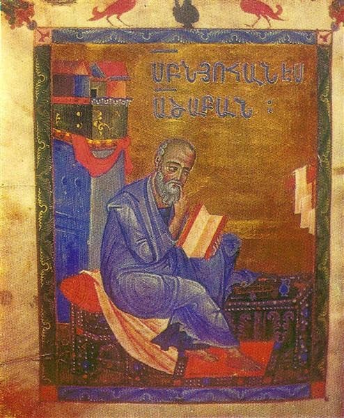 John the Apostle, Malatia Gospel — Toros Roslin