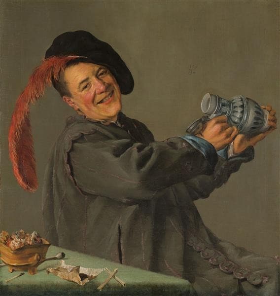 The Jolly Drinker — Judith Leyster