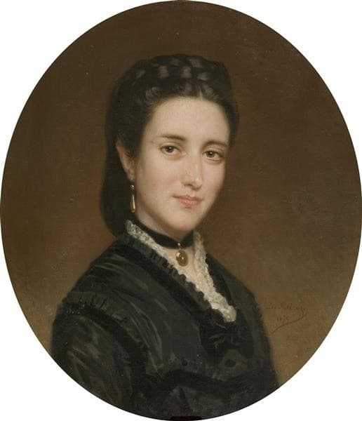 Retrato De La Señora De Creus — Luis de Madrazo