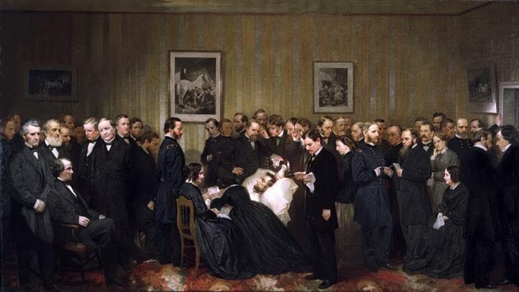 the Last Hours of Abraham Lincoln — Alonzo Chappel