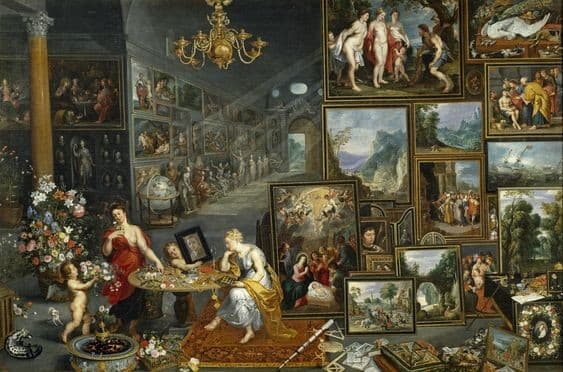 Allegory of Sight and Smell — Jan Brueghel the Elder