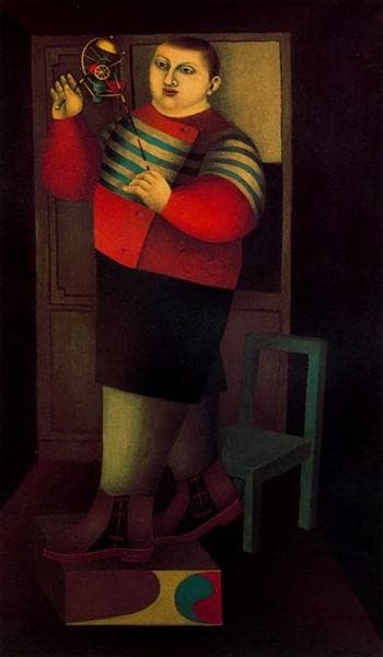 Boy with machine — Richard Lindner