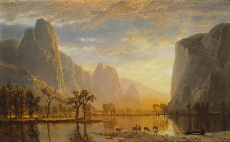 Valley of the Yosemite — Albert Bierstadt