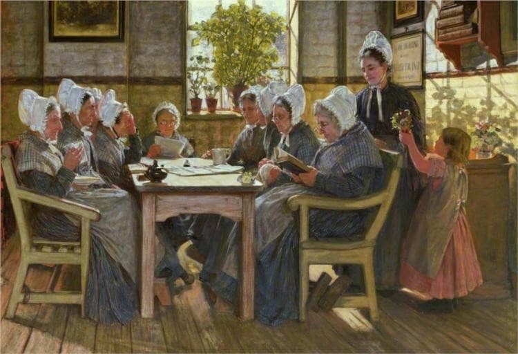 Chelsea Workhouse: A Bible Reading (Our Poor) — James Charles