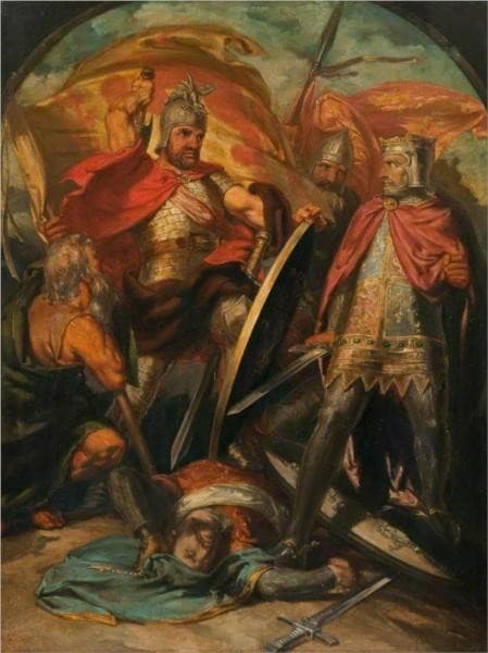 Sir William Wallace (triptych, centre panel) — David Scott