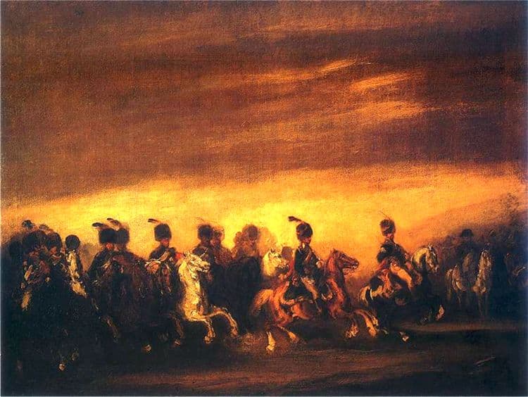 Napoleonic Parade — Piotr Michałowski