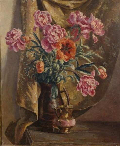 Peonies and Poppies — Roger Fry
