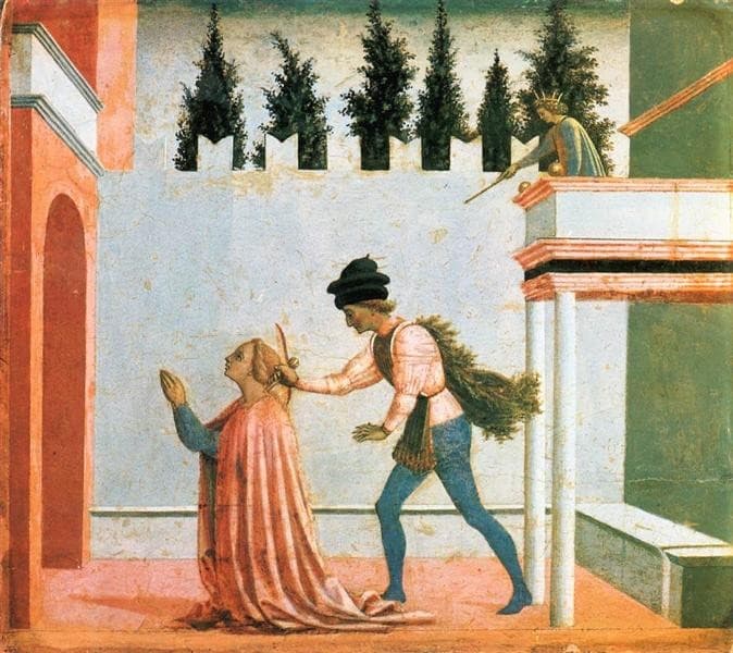 Martyrdom of St. Lucy — Domenico Veneziano