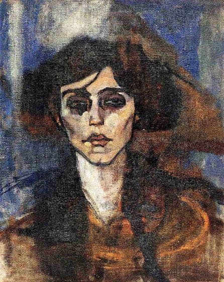 Portrait of Maude Abrantes — Amedeo Modigliani
