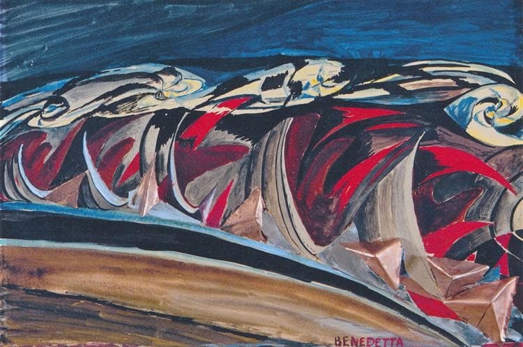 Lights + Sounds of a Night Train — Benedetta Cappa