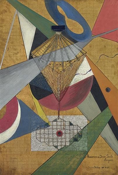 Radiation of Two Lone Ones at a Distance — Duchamp Suzanne