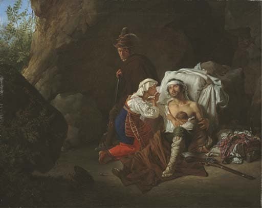 Le Brigand Blessé — Pieter van Hanselaere