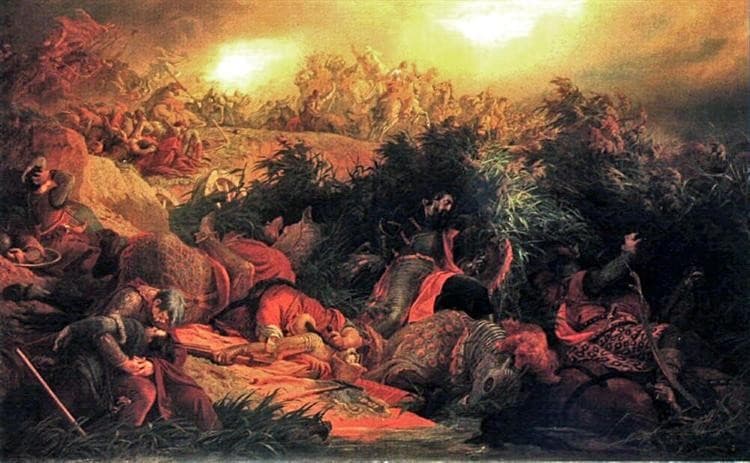 The Battle of Mohács (1526) — Bertalan Székely