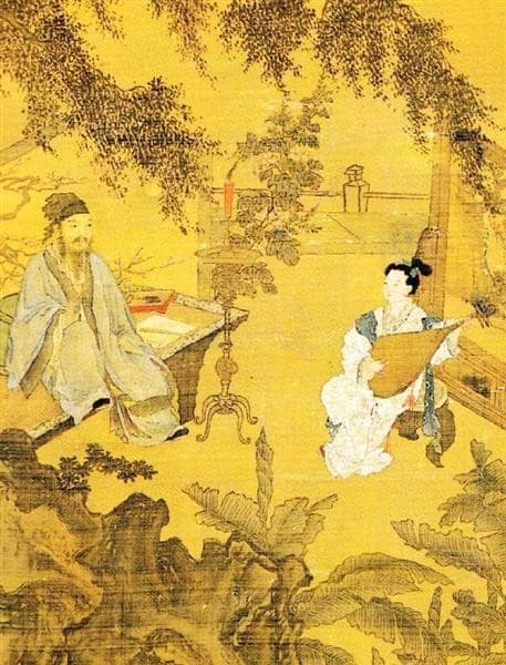Tao Gu Presents a Poem — Tang Yin