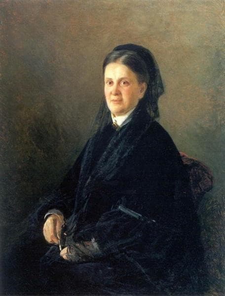 Портрет А. М. Олсуфьевой — Nikolai Ge