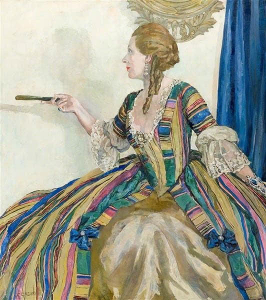 Miss Edith Evans in a Restoration Comedy — Ethel Léontine Gabain
