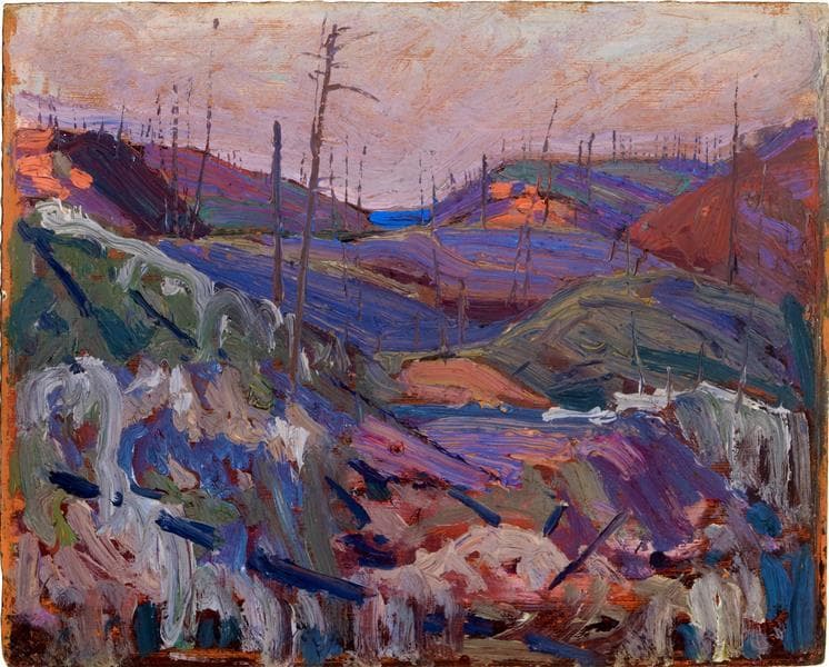 Fire-Swept Hills — Tom Thomson