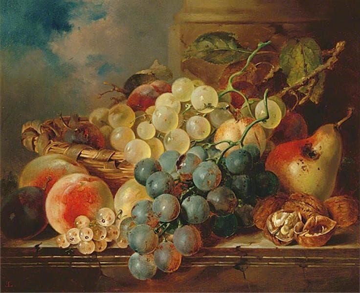 Basket of Fruit — Edward Ladell