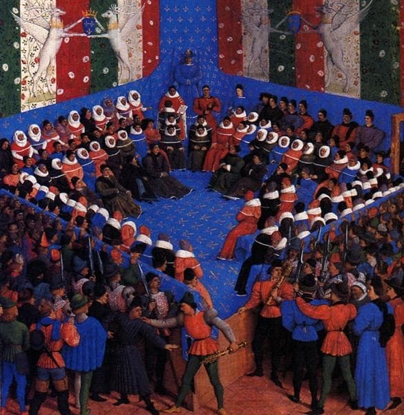 Cases of noble men and women — Jean Fouquet
