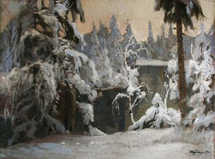 First snow — Veniamin Kremer