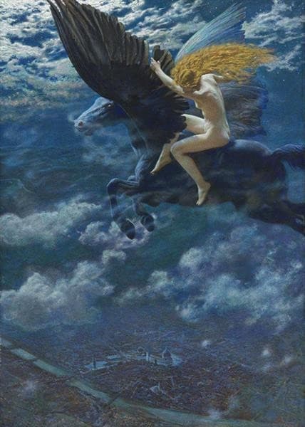 A Witch — Edward Robert Hughes