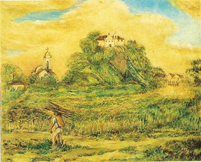 As duas Igrejas (Itanhaém) — Anita Malfatti