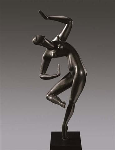Blue dancer — Olexandr Archipenko
