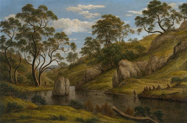 The bath of Diana, Van Diemen's Land — John Glover