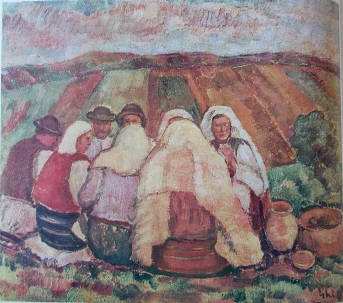 At the Edge of the Field — Dumitru Ghiatza