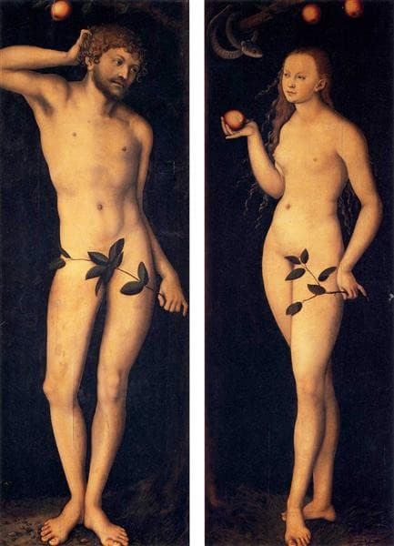 Adam and Eve — Lucas Cranach the Elder